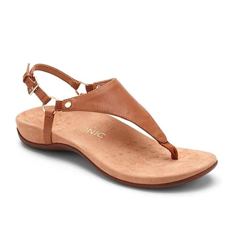 Dames Teenslippers Met Metalen Gesp Casual Platte Slingback-sandalen