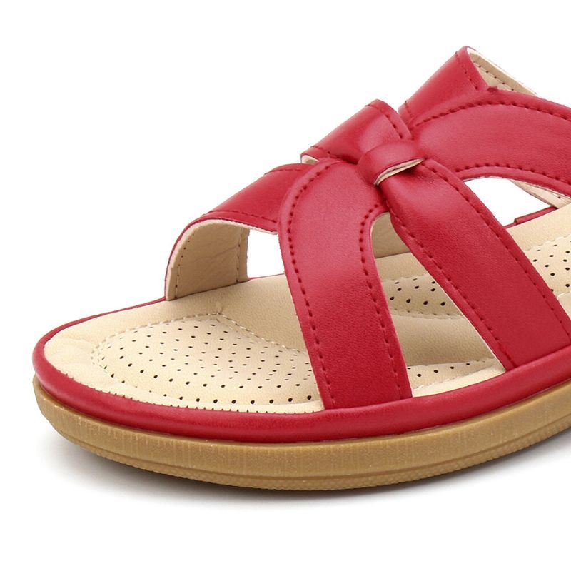 Dames Uitgesneden Ademende Draagbare Comfortabele Casual Strand Wedges Sandalen