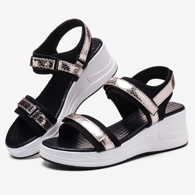 Dames Verstelbare Band Sport Comfortabele Casual Wedge Sandalen