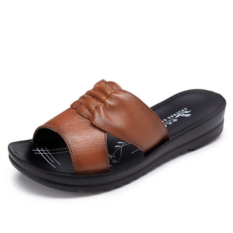 Dames Zomer Soft Bodem Platform Sandalen