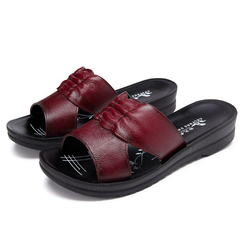 Dames Zomer Soft Bodem Platform Sandalen