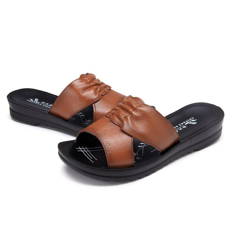 Dames Zomer Soft Bodem Platform Sandalen