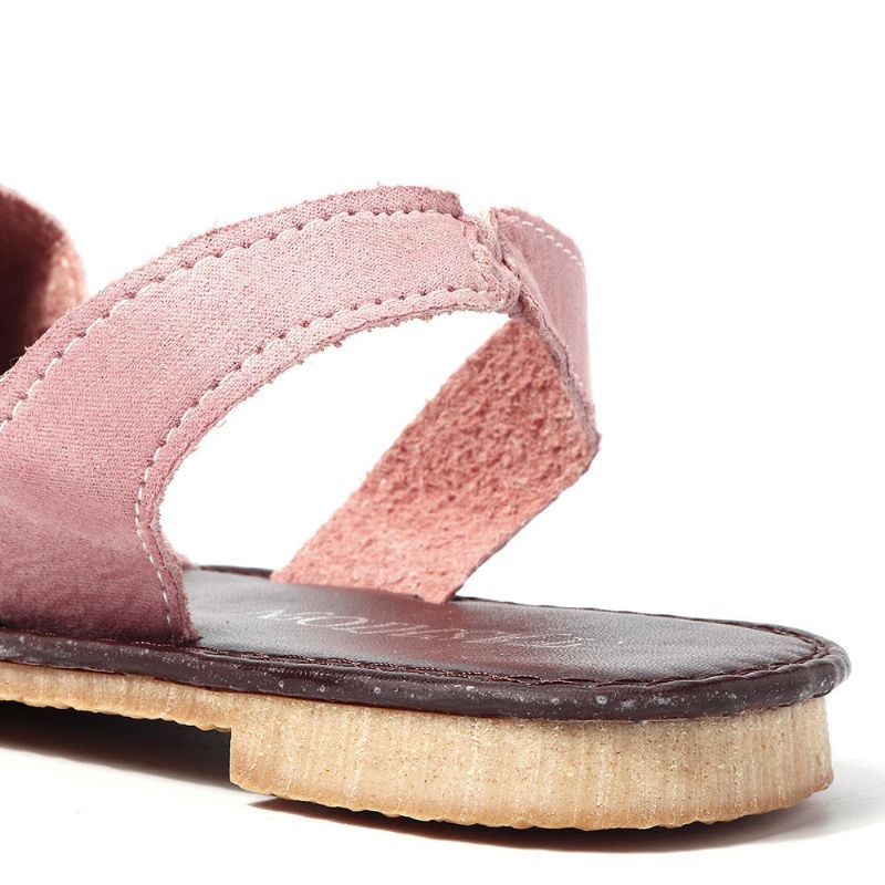 Dames Zomer Vis Mond Slip Op Sandalen Schoenen