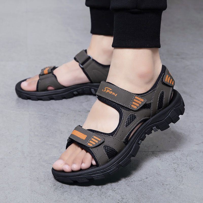 Heren Ademend Geopend Antislip Comfortabele Casual Outdoor Sandalen