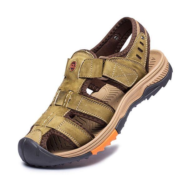 Heren Ademende Anti-collision Teen Hook Loop Outdoor Sandalen