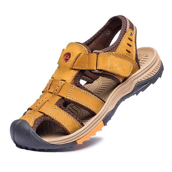 Heren Ademende Anti-collision Teen Hook Loop Outdoor Sandalen