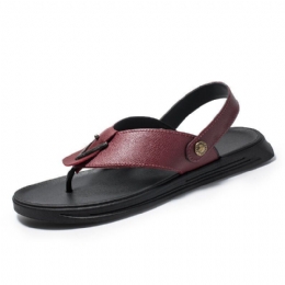 Heren Ademende Antislip Twee Manieren Cliped Casual Strand Sandalen