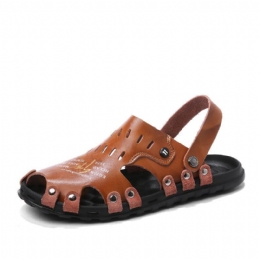 Heren Ademende Lichtgewicht Zachte Antislip Casual Strandsandalen