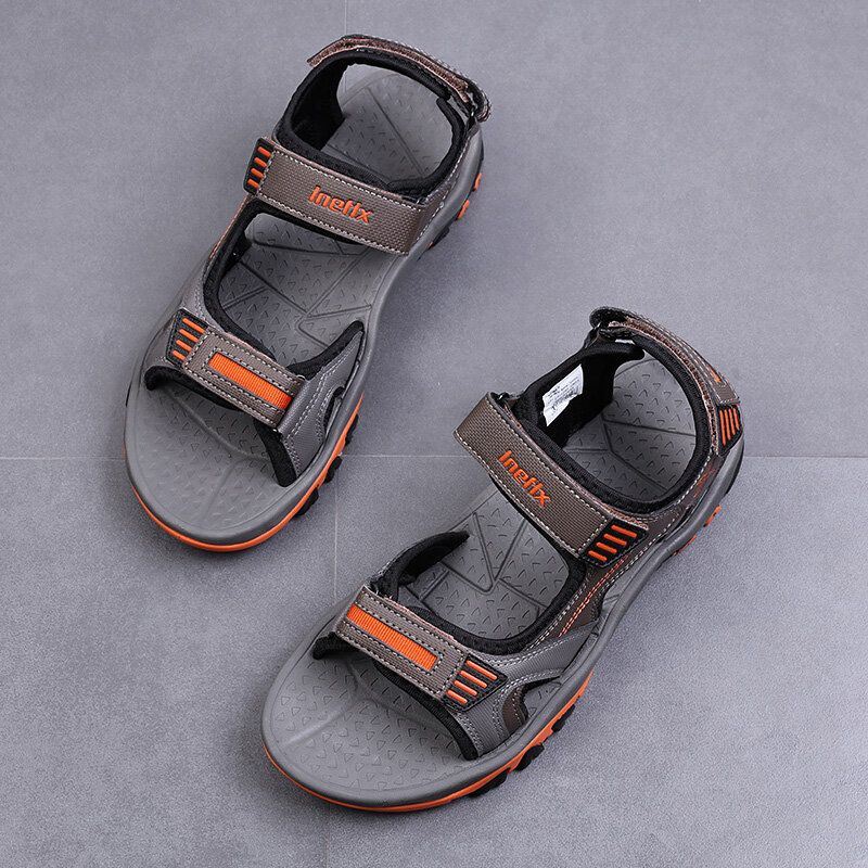 Heren Ademende Zachte Zool Open Teen Antislip Strand Casual Outdoor Sandalen