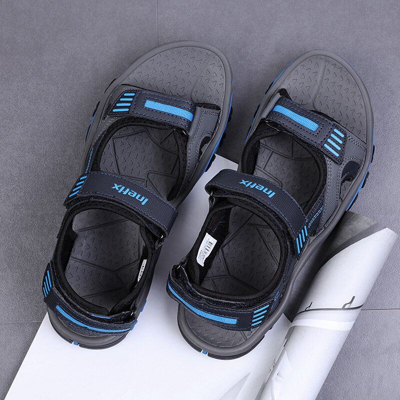 Heren Ademende Zachte Zool Open Teen Antislip Strand Casual Outdoor Sandalen