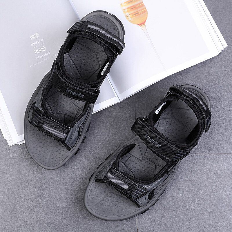 Heren Ademende Zachte Zool Open Teen Antislip Strand Casual Outdoor Sandalen