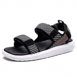 Heren Canvas Klittenband Casual Antislip Strand Sandalen