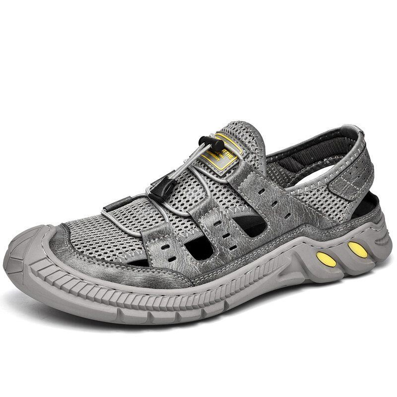 Heren Casual Ademend Lichtgewicht Gesloten Teen Antislip Zachte Outdoor Sport Sandalen