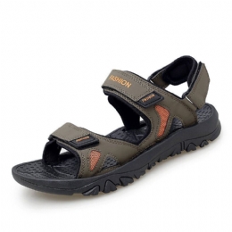 Heren Casual Outdoor Brief Patroon Haak Loop Strand Sandalen