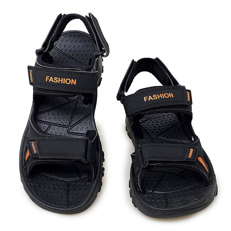 Heren Casual Outdoor Brief Patroon Haak Loop Strand Sandalen