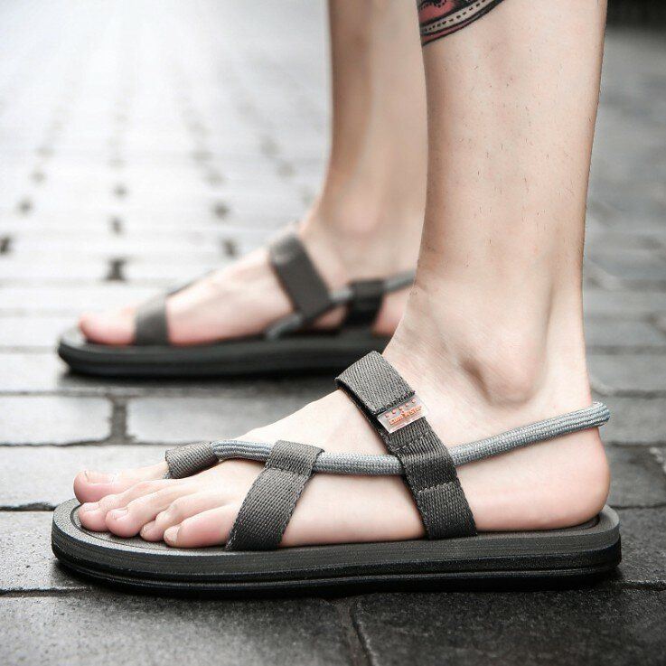 Heren Gebreide Geweven Casual Zachte Dagelijkse Sandalen