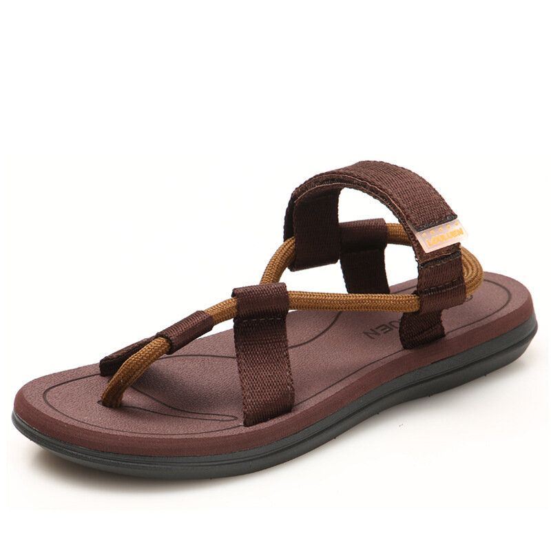 Heren Gebreide Geweven Casual Zachte Dagelijkse Sandalen