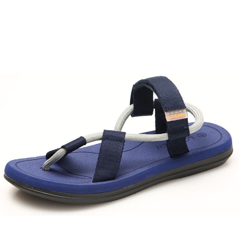 Heren Gebreide Geweven Casual Zachte Dagelijkse Sandalen