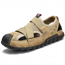 Heren Gesloten Teen Comfortabele Non-slip Hook Loop Casual Sandalen