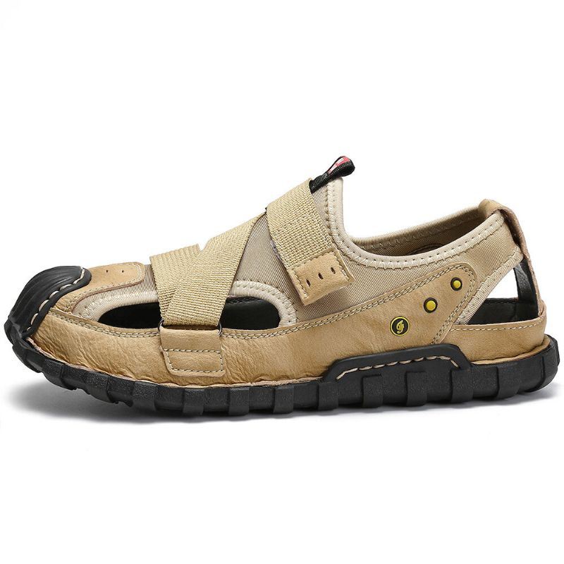 Heren Gesloten Teen Comfortabele Non-slip Hook Loop Casual Sandalen