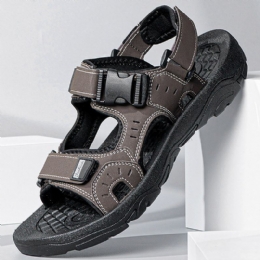 Heren Gesp Antislip Stiksels Casual Outdoor Sport Sandalen