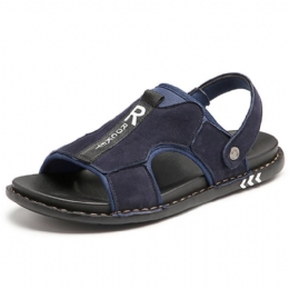 Heren Koeienhuid Antislip Casual Zachte Zool Strandsandalen