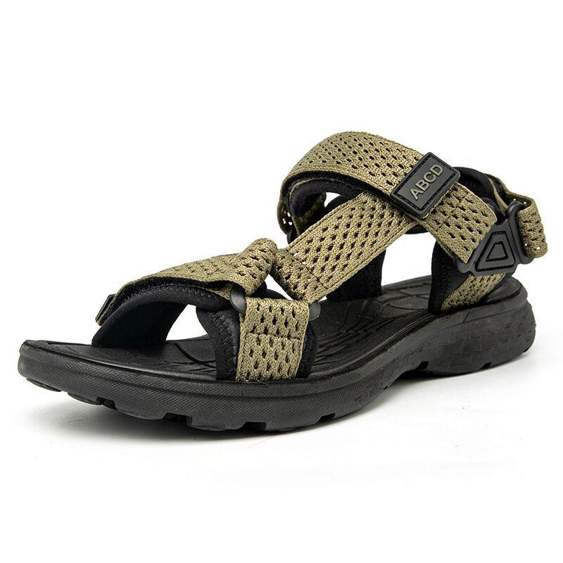 Heren Mesh Ademend Antislip Geopend Strand Casual Outdoor Sandalen