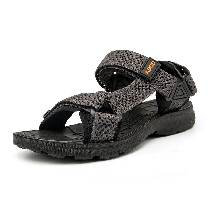 Heren Mesh Ademend Antislip Geopend Strand Casual Outdoor Sandalen