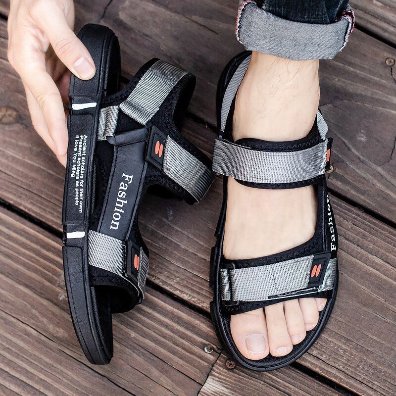 Heren Mesh Ademend Geopend Antislip Casual Outdoor Sandalen