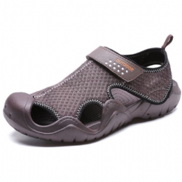 Heren Mesh Ademend Gesloten Teen Antislip Comfortabele Casual Outdoor Sandalen