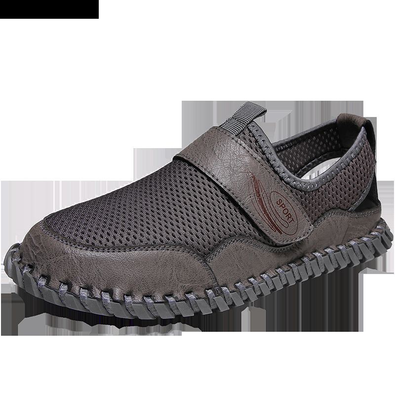 Heren Mesh Casual Ademend Lichtgewicht Gesloten Teen Antislip Zachte Outdoor Sport Sandalen