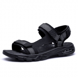 Heren Mesh Stof Comfortabele Massage Zachte Zool Strandsandalen