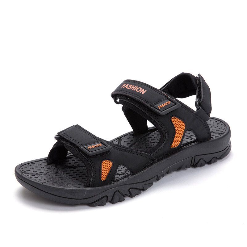 Heren Microfiber Ademend Antislip Geopend Comfortabele Bodem Outdoor Casual Sandalen