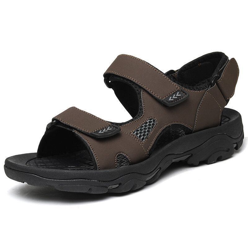 Heren Microfiber Ademend Antislip Geopend Outdoor Casual Strand Sandalen