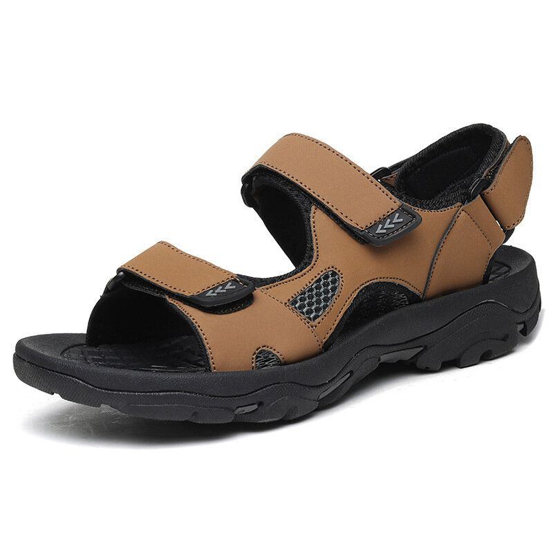 Heren Microfiber Ademend Antislip Geopend Outdoor Casual Strand Sandalen