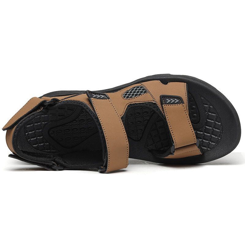 Heren Microfiber Ademend Antislip Geopend Outdoor Casual Strand Sandalen