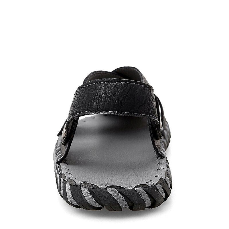 Heren Microfiber Tweerichtings Lichtgewicht Zachte Casual Sandalen