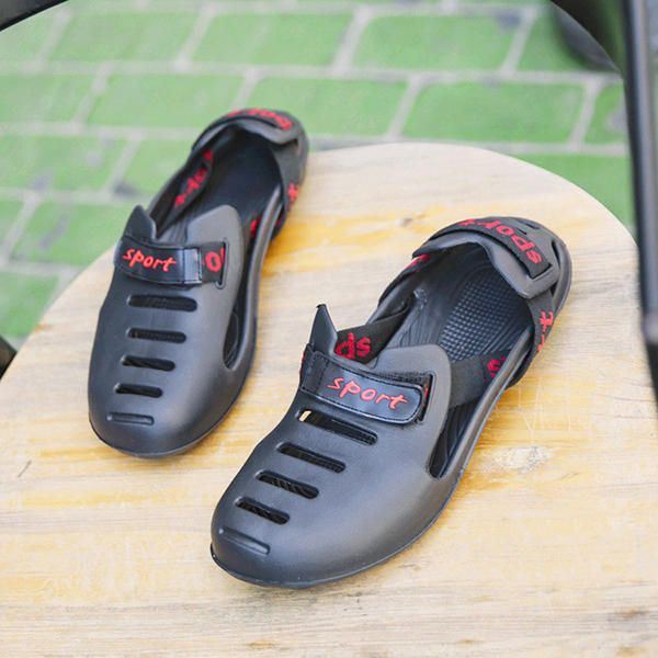 Heren Outdoor Strand Elastische Waterdichte Sandalen