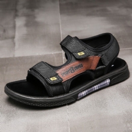 Heren Soft Geopend Toe Hook Loop Casual Sandalen