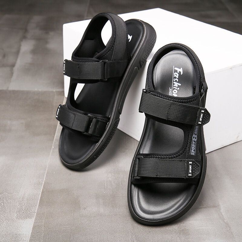 Heren Soft Geopend Toe Hook Loop Casual Sandalen