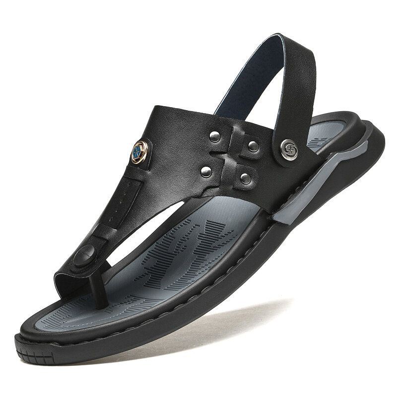 Heren Tweerichtings Zacht Ademend Antislip Casual Outdoor Sandalen