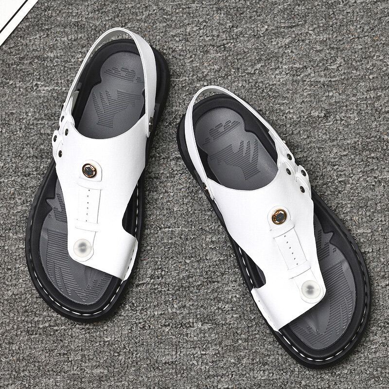 Heren Tweerichtings Zacht Ademend Antislip Casual Outdoor Sandalen