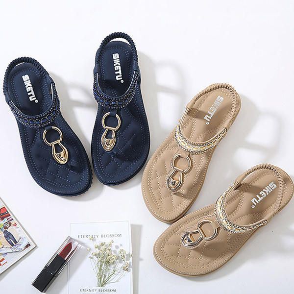 Outdoor Strand Platte Slippers Casual Platte Dames Sandalen Schoenen