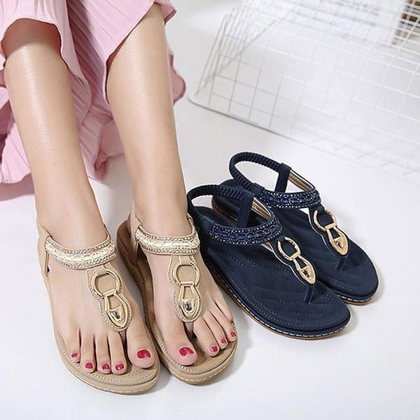 Outdoor Strand Platte Slippers Casual Platte Dames Sandalen Schoenen