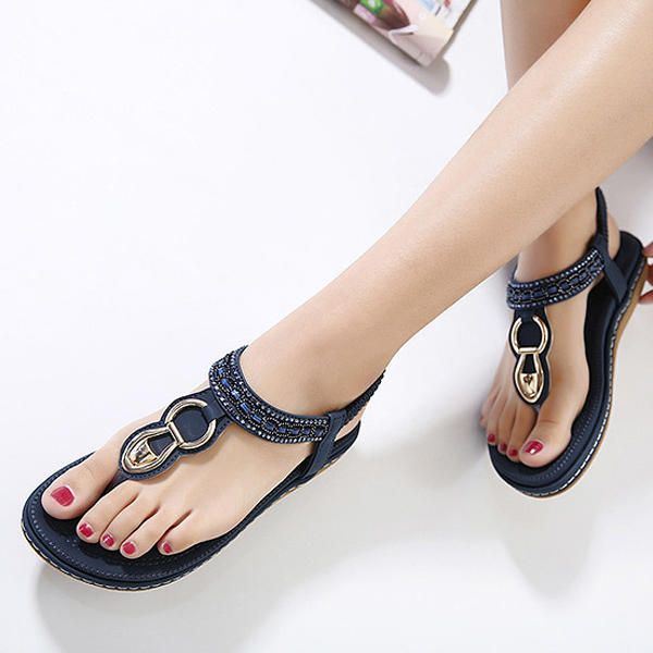 Outdoor Strand Platte Slippers Casual Platte Dames Sandalen Schoenen