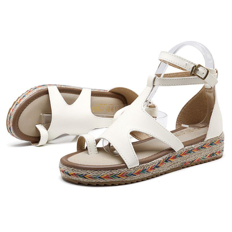 Romeinse Gladiator Sandalen Zomer Wedges Platform Dames Schoenen