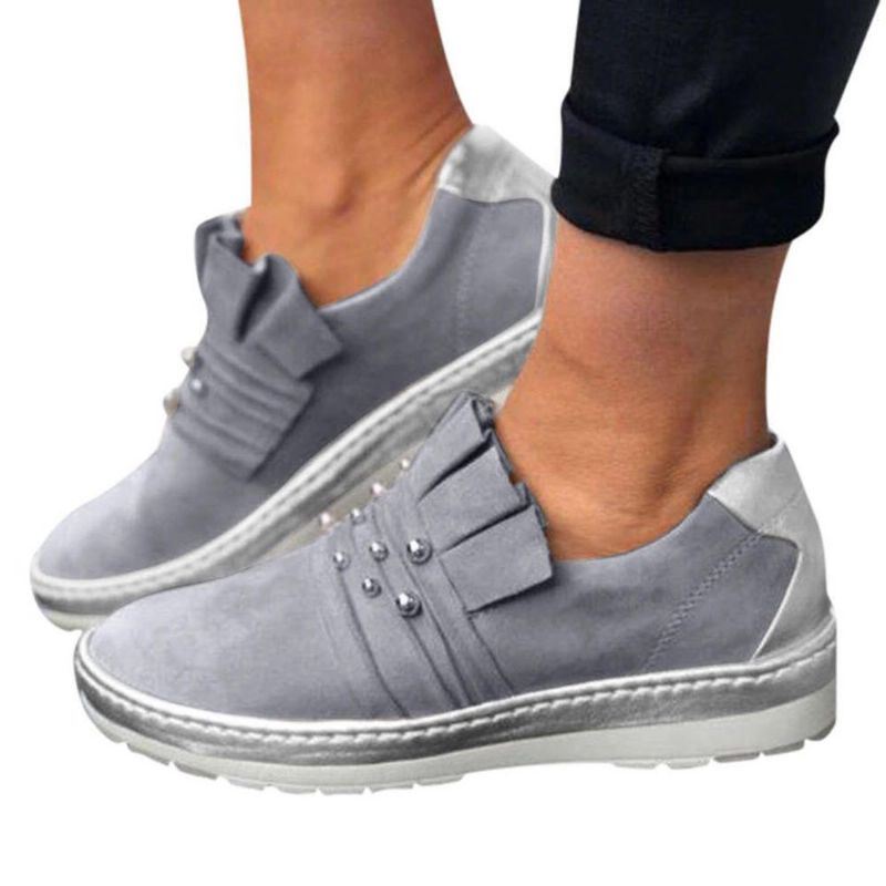 Casual Metalen Comfortabele Slip-on Loafers Voor Dames