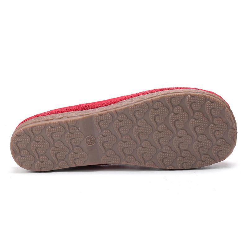 Comfortabele Leren Damesschoen Handgemaakte Casual Zachte Platte Loafers