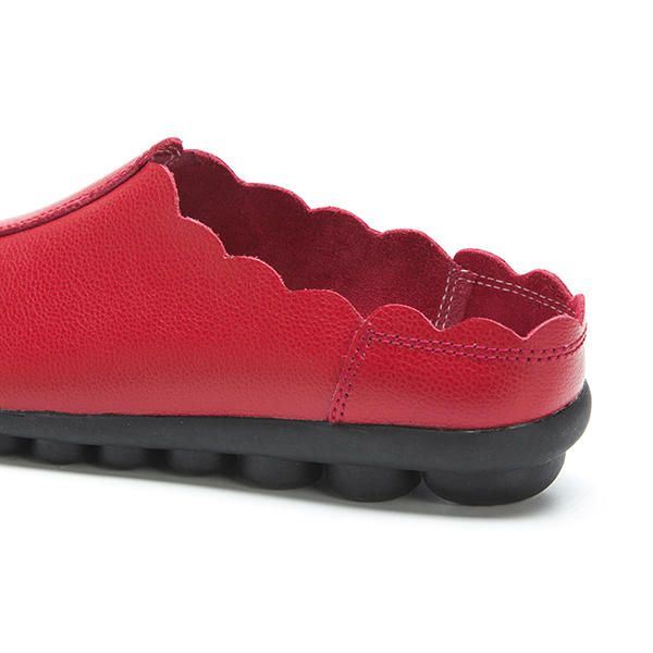 Comfortabele Slip-on Platte Instappers Voor Dames