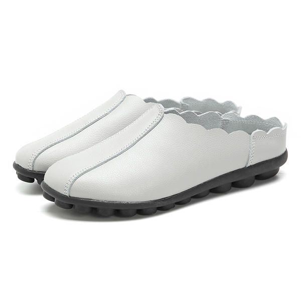 Comfortabele Slip-on Platte Instappers Voor Dames